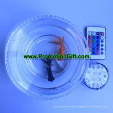 Remote Controlled Battery Submersible Underwater LED Light